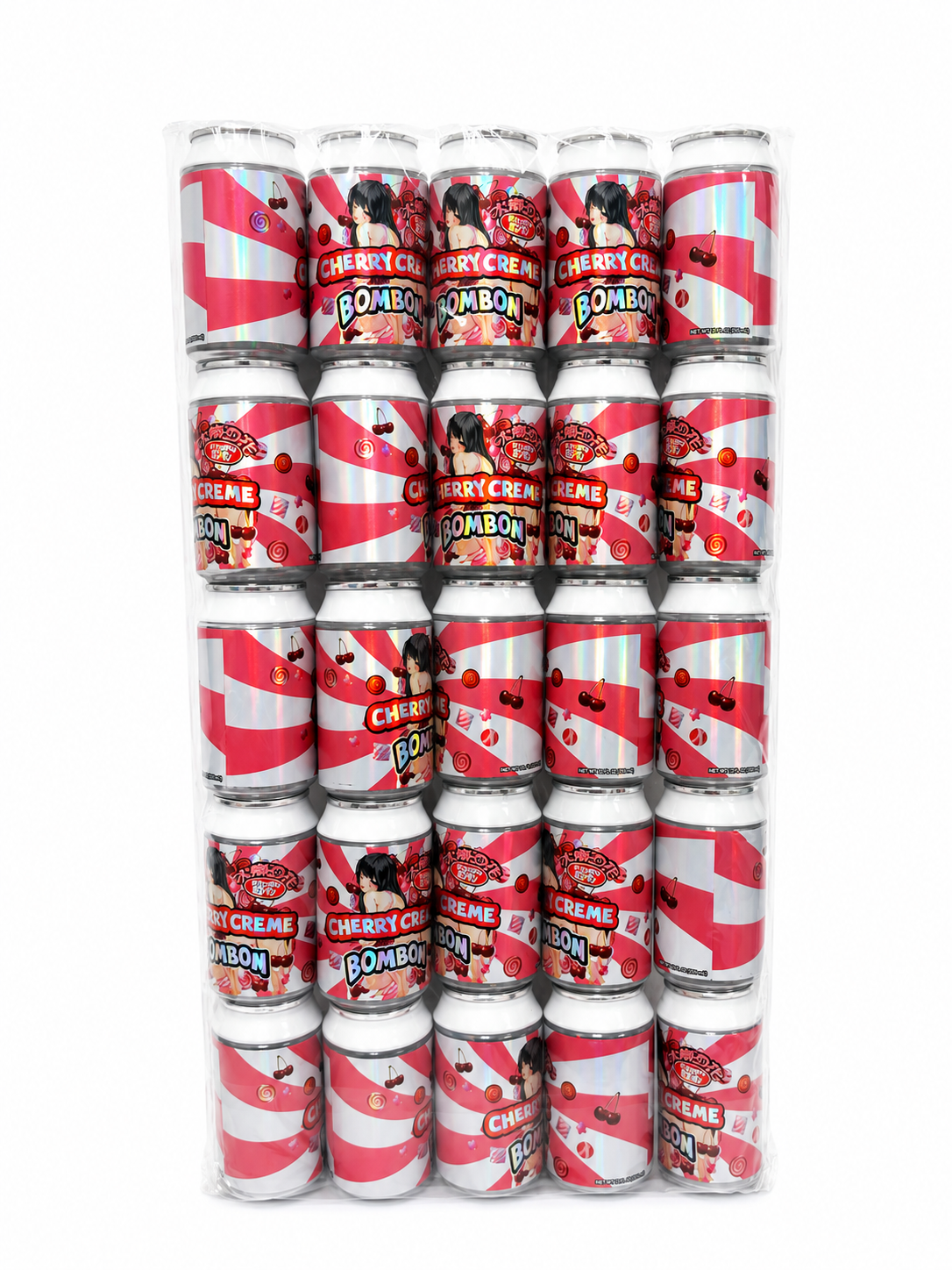 JAR 3.5G PLASTIC SODA CAN ASSORTED DESIGNS (25CT)