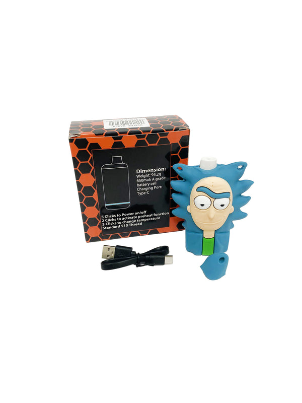 650MAH SILICONE RICK BATTERY (1CT)