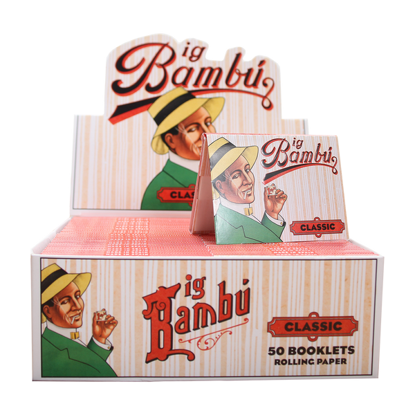 BIG BAMBU CLASSIC ROLLING PAPERS 50PK (1CT)