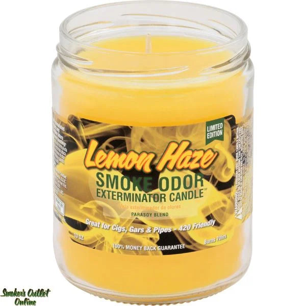 SMOKE ODOR ELIMINATOR CANDLE LEMON HAZE 13oz (1CT)