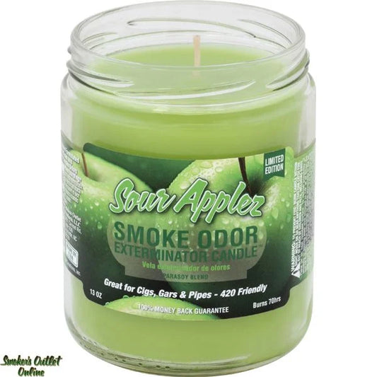 SMOKE ODOR ELIMINATOR CANDLE SOUR APPLEZ 13oz (1CT)