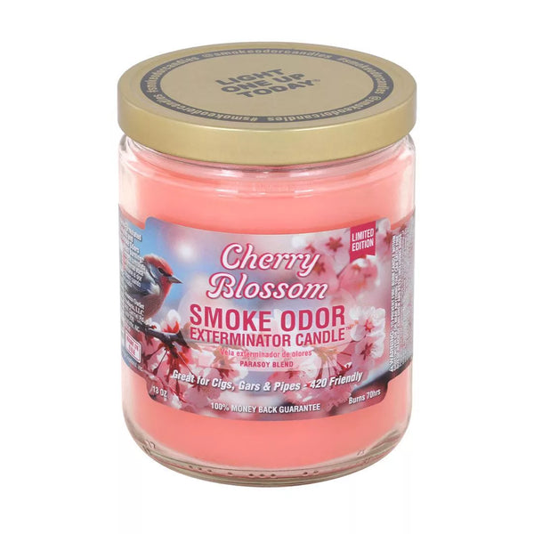 SMOKE ODOR ELIMINATOR CHERRY BLOSSOM CANDLE 13oz (1CT)