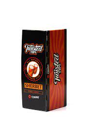 TWISTED TIPS 2/24PK SHERBET (1CT)