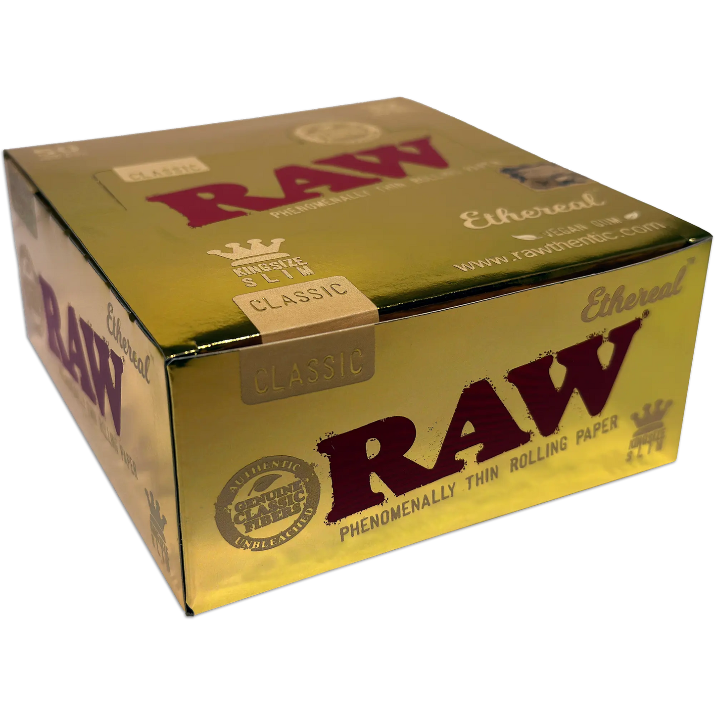 RAW KING SIZE SLIM ETHEREAL PAPER (50TC)