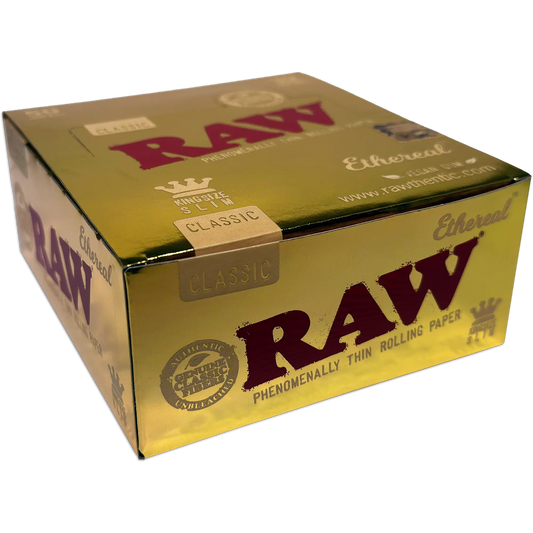 RAW KING SIZE SLIM ETHEREAL PAPER (50TC)