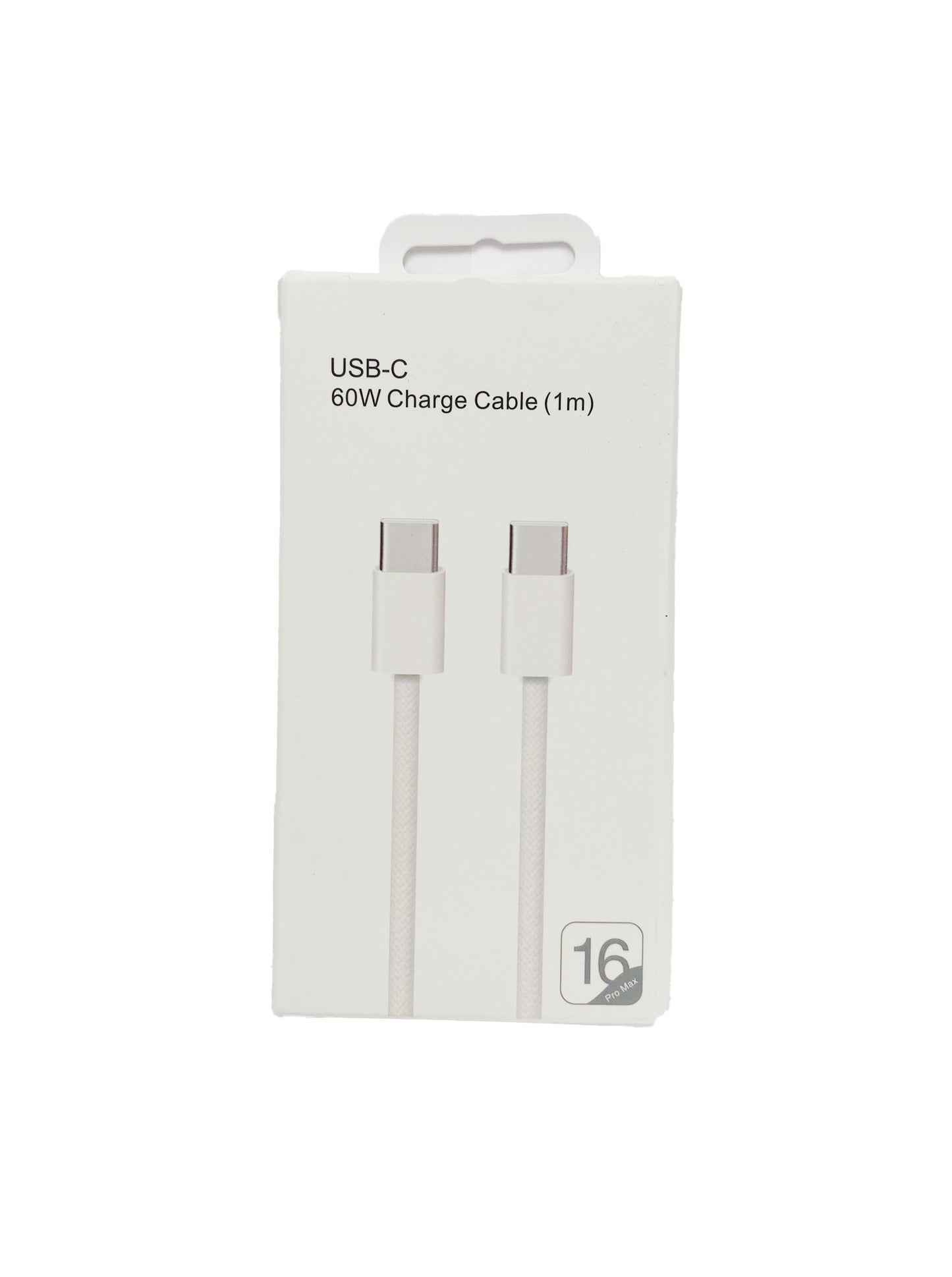 Type-C to Type-C 60W Cable (1ct)