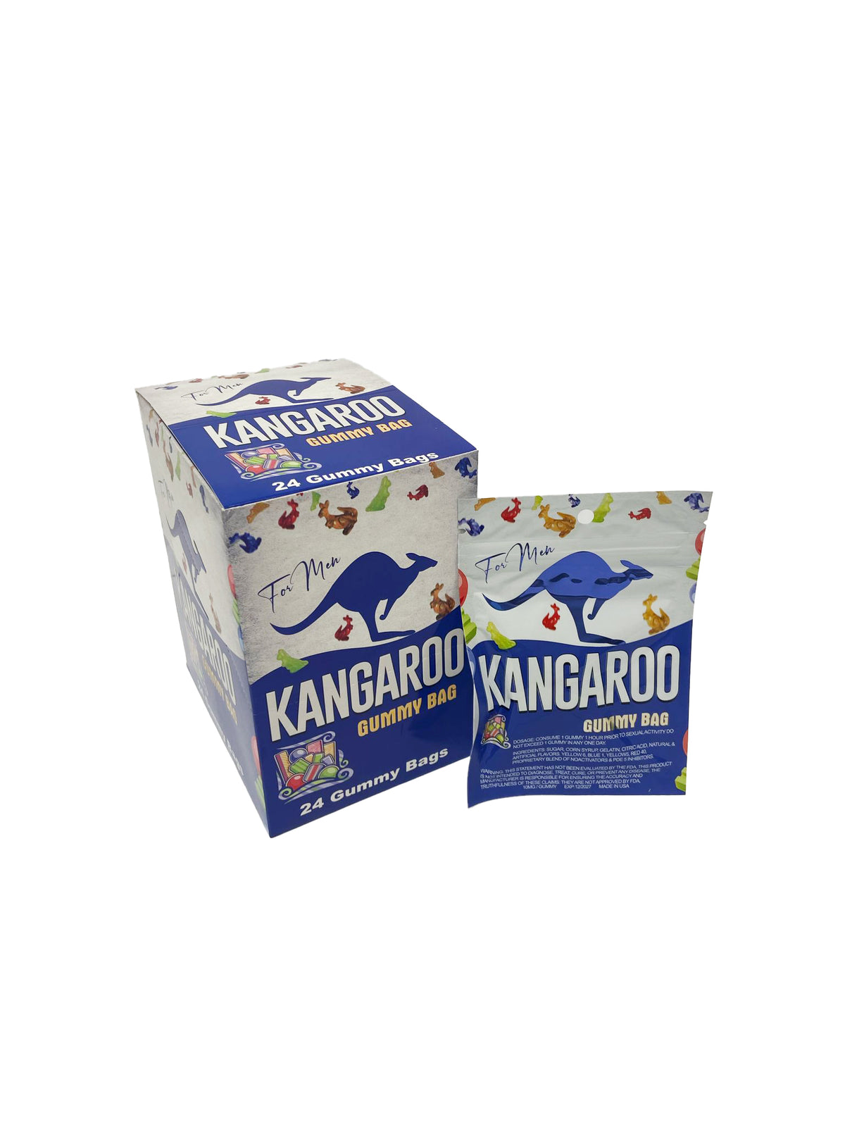 KANGAROO-FOR MEN ENHANCEMENT GUMMIES 24PK (1CT)