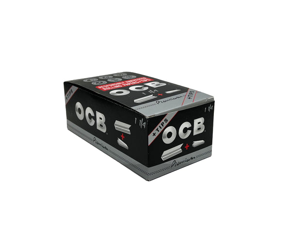 OCB PREMIUM 1-1/4 PAPERS W/TIPS 24PK (1CT)