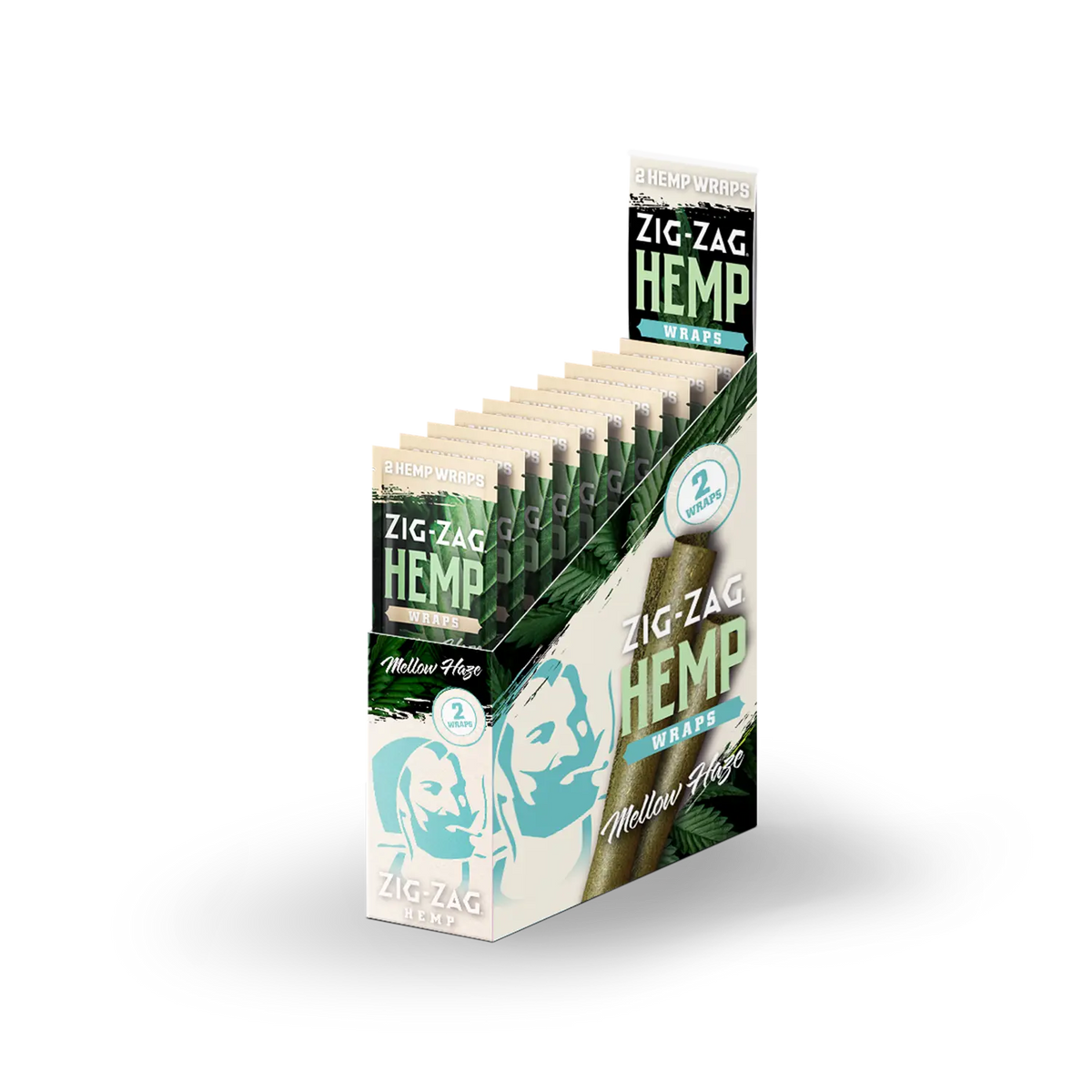 Zigzag Hemp Wraps Mellow Haze (2x25ct)