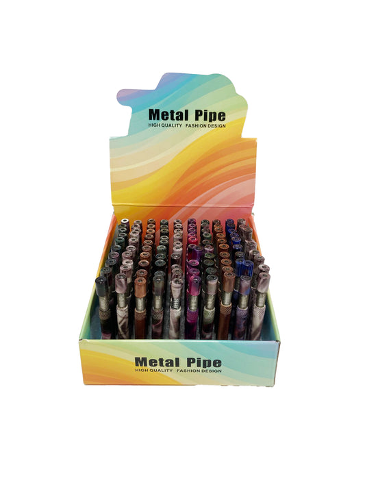3” METAL CIG 1 HITTER W/CLEANER (100CT)