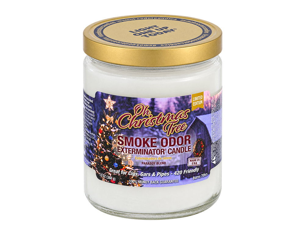 SMOKE ODODR ELIMINATOR OH CHRISTMAS TREE 13oz CANDLE (1 CT)