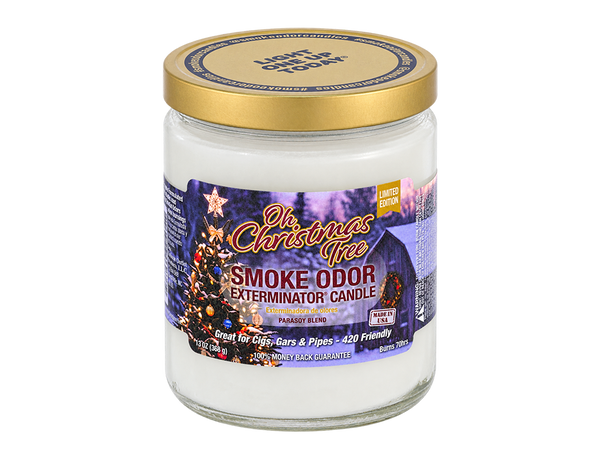 SMOKE ODODR ELIMINATOR OH CHRISTMAS TREE 13oz CANDLE (1 CT)