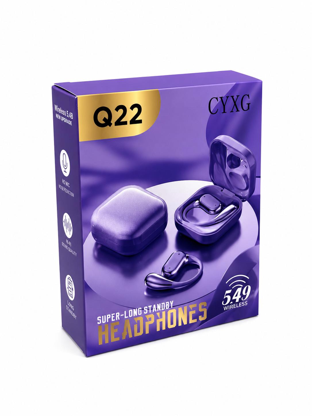 SUPER LONG STANDBY WIRELESS HEADPHONES (1CT)