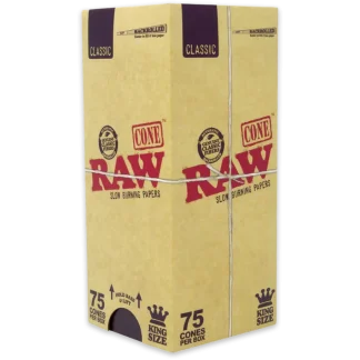 RAW CONE K/S CLASSIC 75PK (1CT)