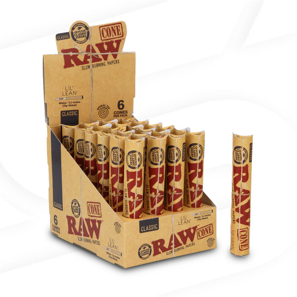 RAW LIL LEAN CLASSIC CONE 6PK (24 CT)
