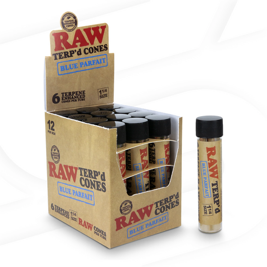 RAW TERP'D 1 1/4 CONES BLUE PARFAIT (1ct)
