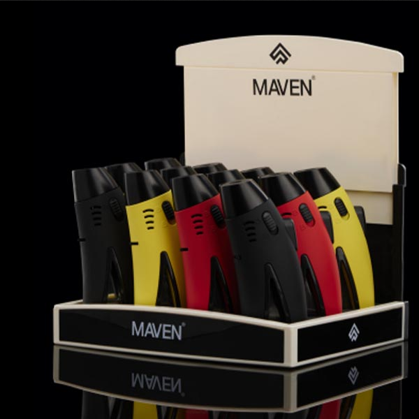 MAVEN RAZOR STYLE B TORCH LIGHTER (9CT)