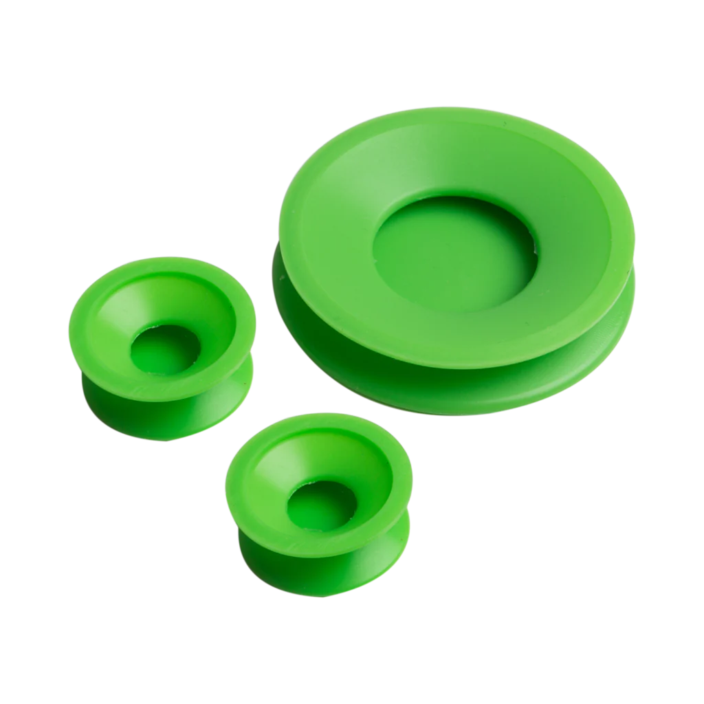 LM- Three Piece Bong Caps Assorted Designs (1ct)