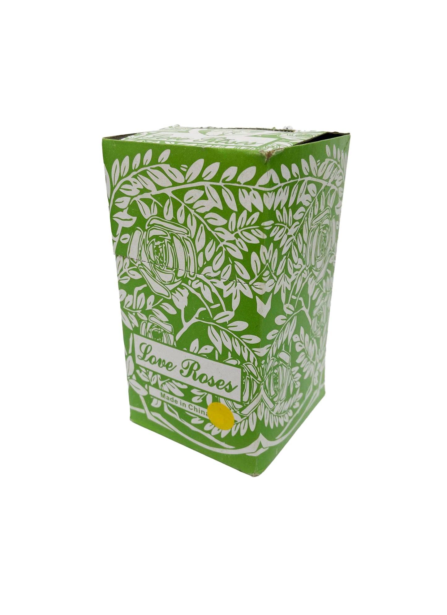 HQ GREEN BOX VALENTINE RED ROSES (36CT)