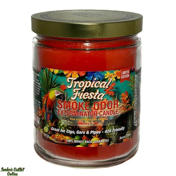 SMOKE ODOR ELIMINATOR CANDLE TROPICAL FIESTA 13oz (1CT)