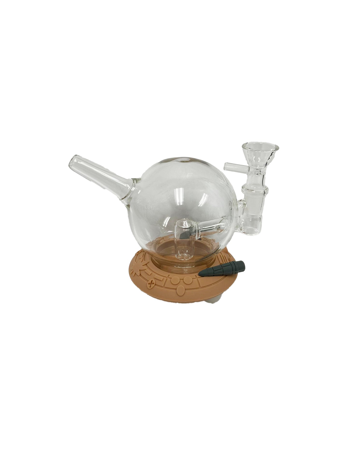 5" SAUCER BALL WATERPIPE ASSORTED (1CT)