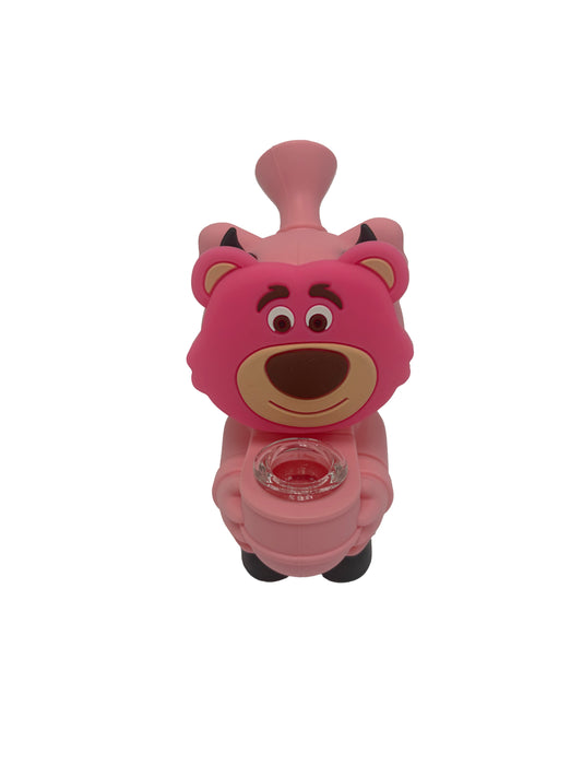 SILICON BONG PINK BEAR