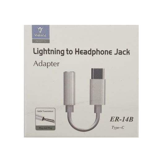 Type-C to Headphone Jack Adapter (1ct)