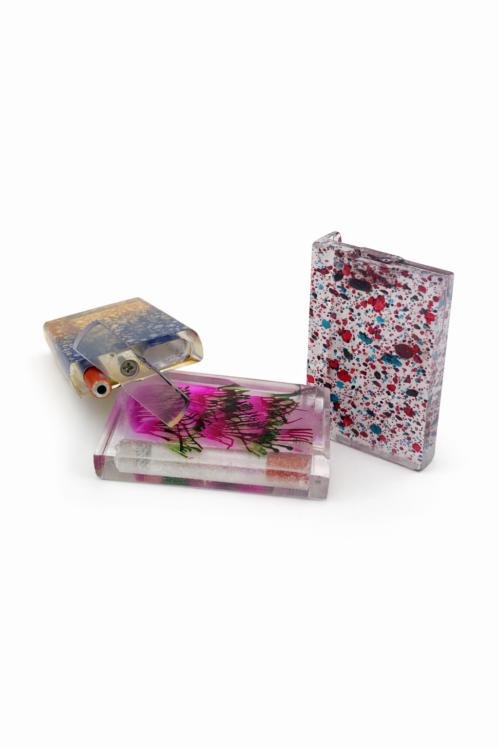 4" LARGE ACRYLIC DUGOUT WITH METAL ONE HITTER (1CT)