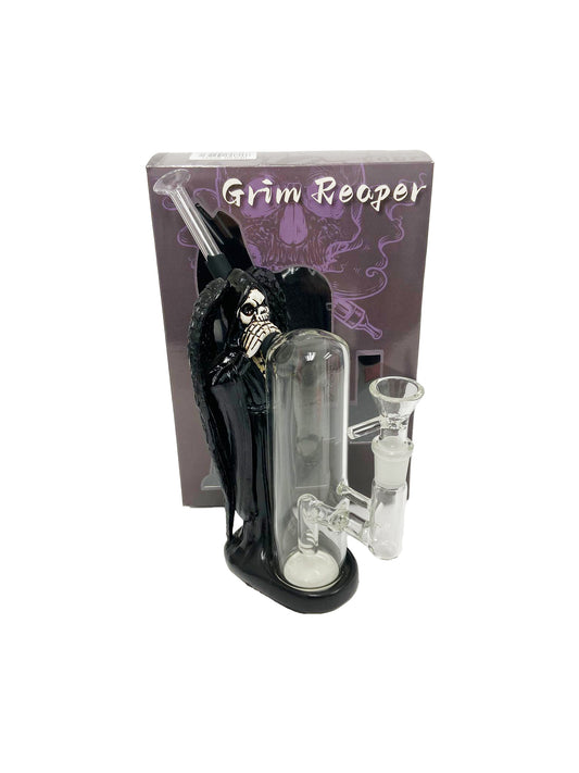 8.5" RESIN DEATH GOD WATERPIPE ASSORTED (1CT)
