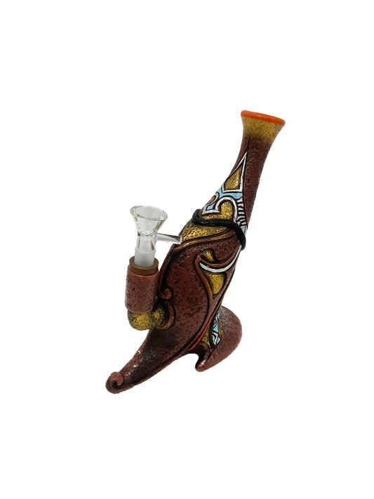 8" ART-MASK WATERPIPE ASSORTED (1CT)