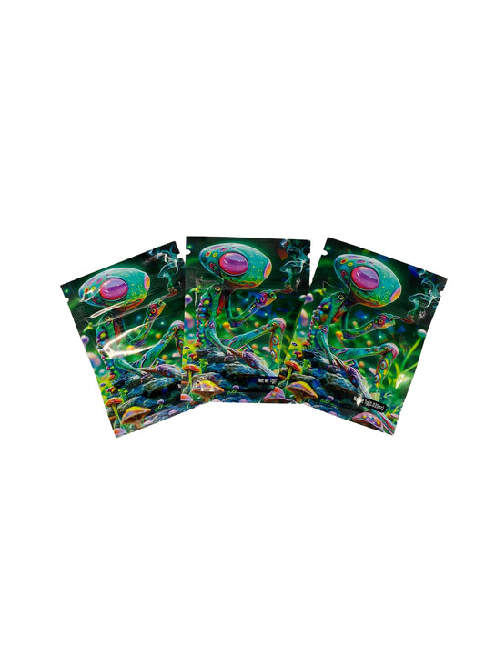 ASSORTED SHINNY MYLAR BAGGIES 1G (50CT)