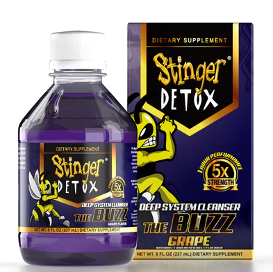 STINGER 5X BUZZ EXTRA STRENGTH 8OZ -GRAPE (1CT)