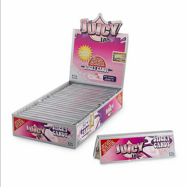 JUICY JAYS SUPER FINE 1-1/4 STICKY CANDY 24PK (1CT)