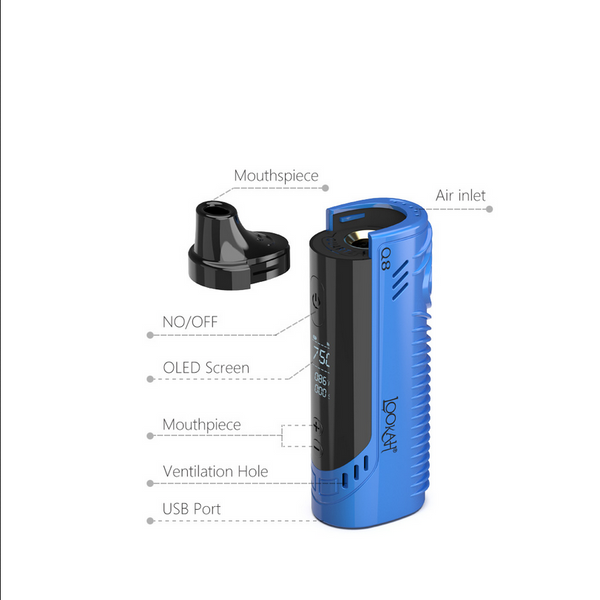 LOOKAH Q8 QUARTZ COIL VAPORIZER (1CT)