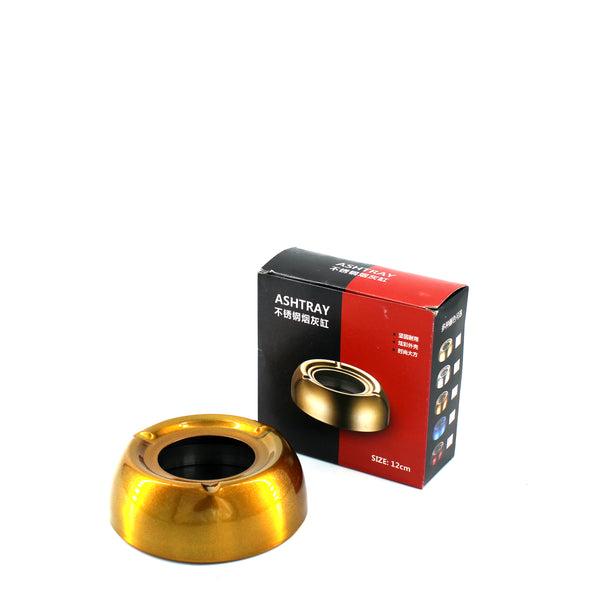 " 12 " METAL ASHTRAY ASSORTED (1CT)