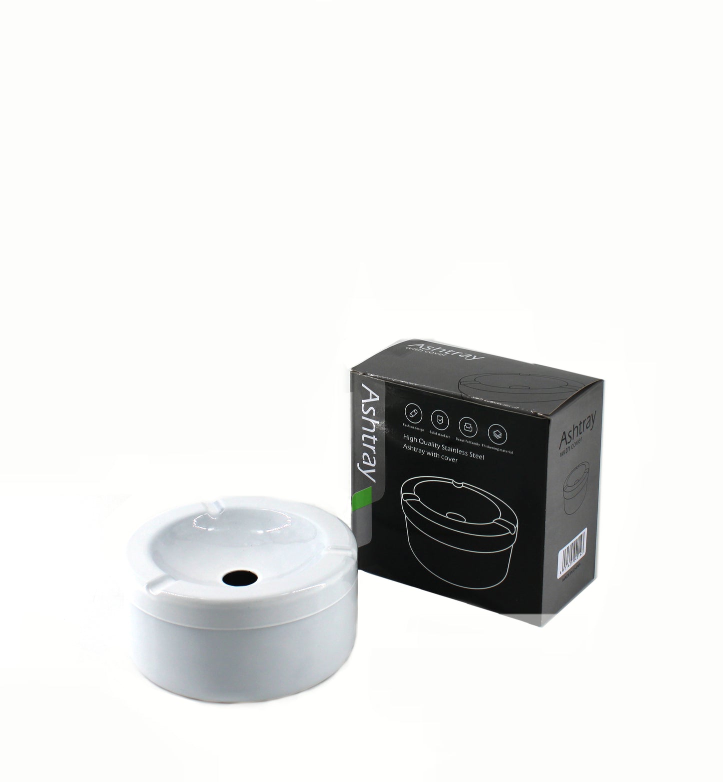 METAL ASHTRAY ASSORTED (1CT)