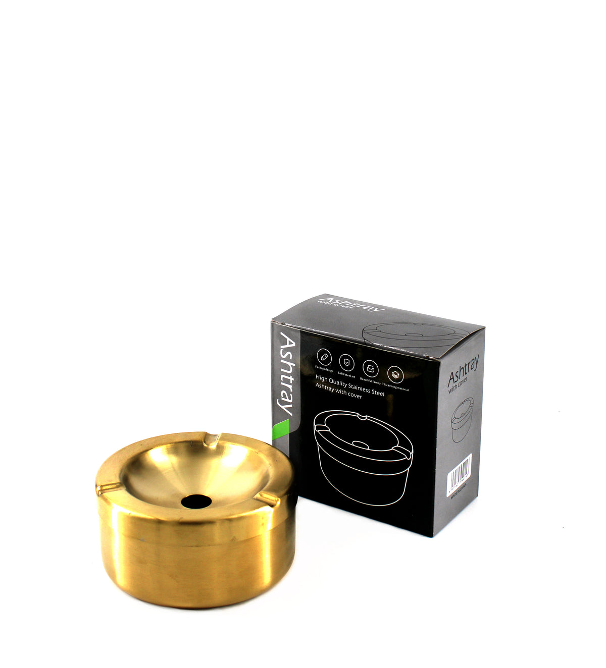 METAL ASHTRAY ASSORTED (1CT)