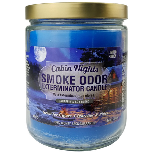 SMOKE ODOR ELIMINATOR CABIN NIGHTS 13oz CANDLE (1CT)