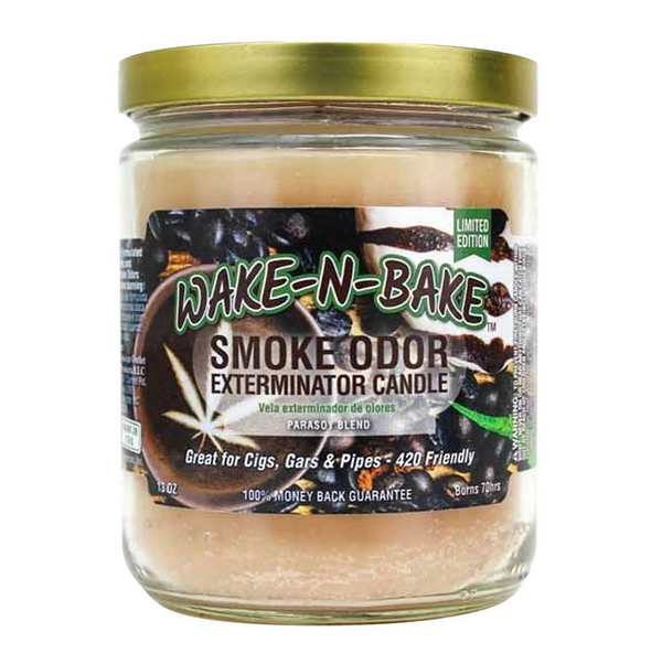 SMOKE ODOR ELIMINATOR CANDLE WAKE-N-BAKE 13oz (1CT)