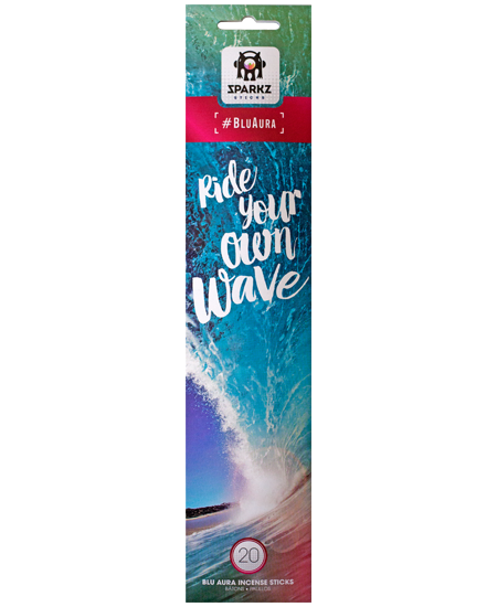 GONESH STICKS SPARKZ BLU AURA 20PK (4CT)