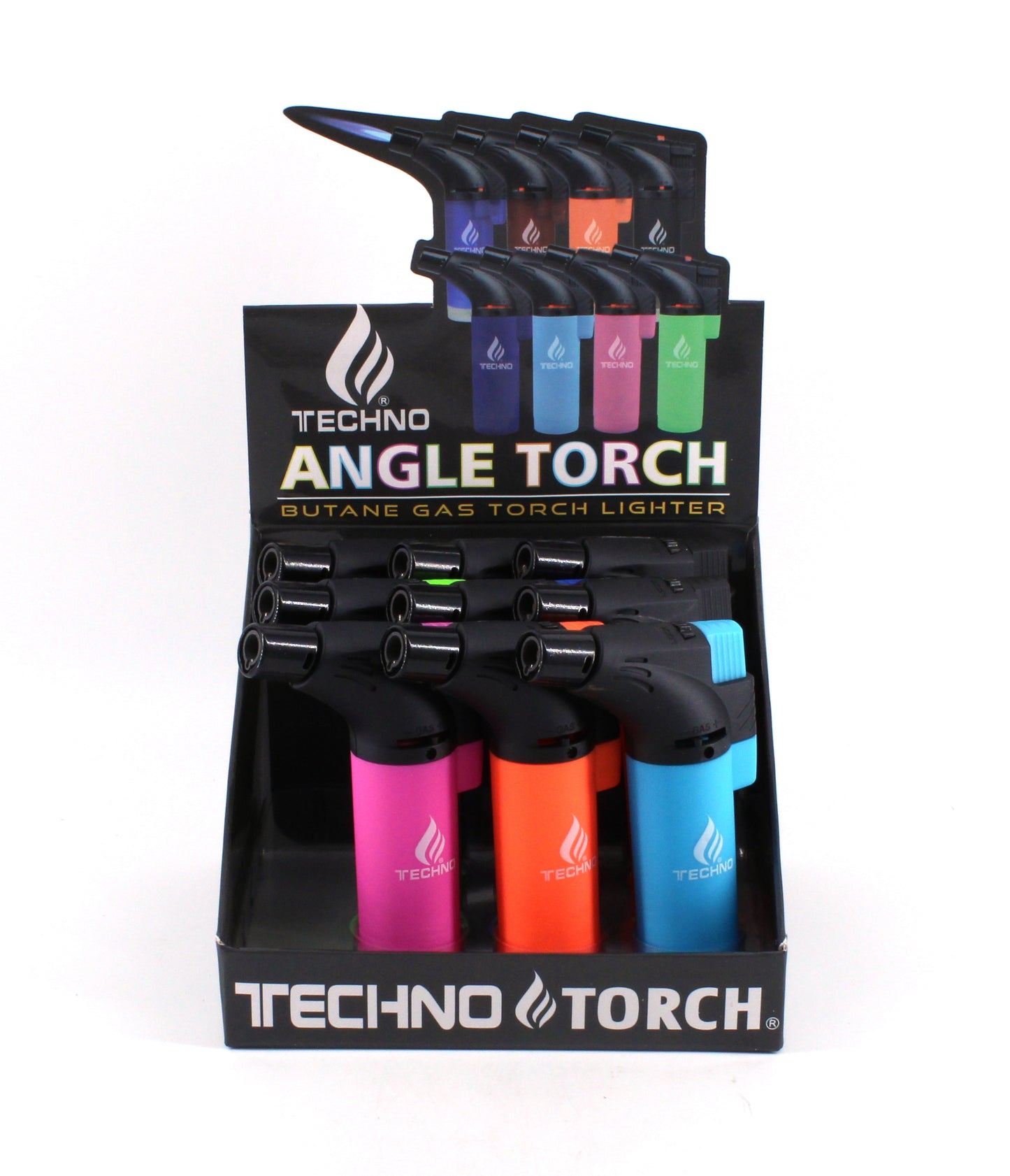 TECHNO Slant Torch Display (9ct)