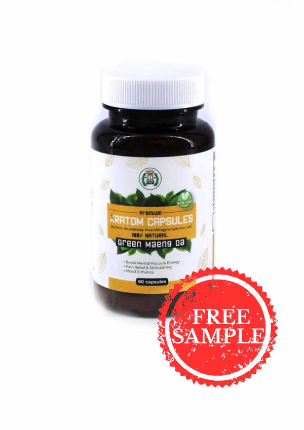 3 Kings Premium Kratom Capsules GREEN MAENG DA 60ct (1ct)