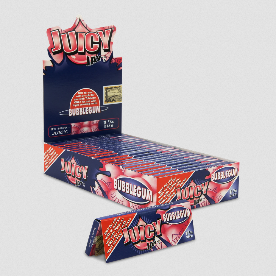 JUICY JAYS 1-1/4 BUBBLE GUM (24CT)