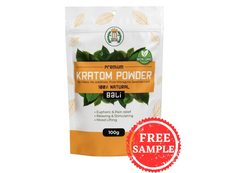 3 Kings Premium Kratom Powder BALI 100GM (1ct)