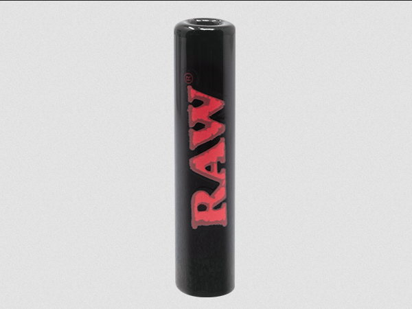 RAW BLACK GLASS TIPS DISPLAY (50CT)