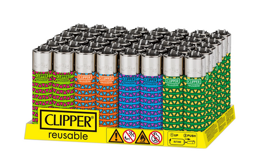 CLIPPER CLASSIC TRIANGLES DISPLAY (48CT)