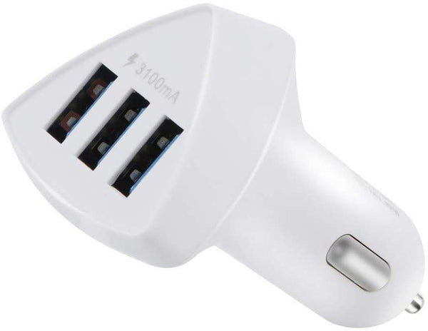 3 PORT 4.2AMP HAMMER TIP CAR ADAPTER