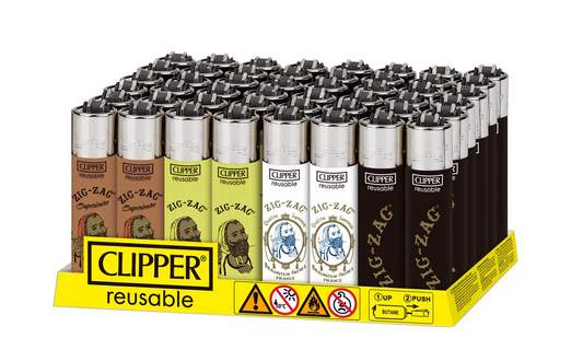 CLIPPER CLASSIC ZIGZAG-1 DISPLAY (48CT)