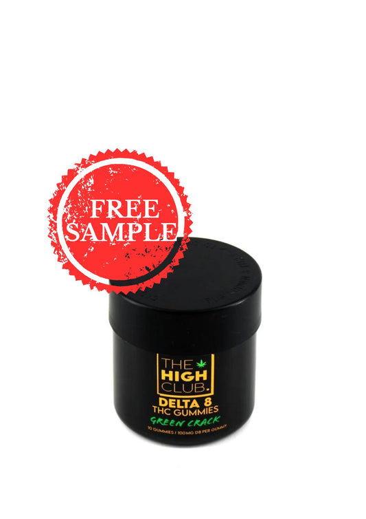 THC Green Crack Delta-8 Gummies 10 Gummies /1000MG D8 (1CT)