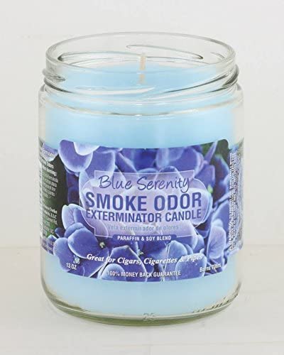 SMOKE ODOR ELIMINATOR CANDLE BLUE SERENITY 13oz (1CT)